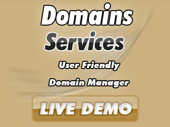 Economical domain registration services